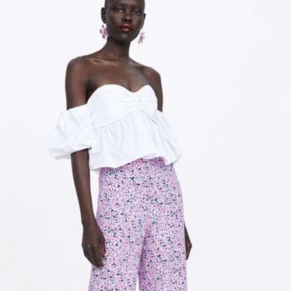 Zara Off The Shoulder Top